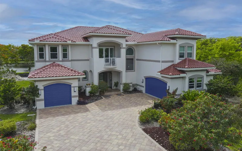 Florida home with BNT impact windows and doors installed